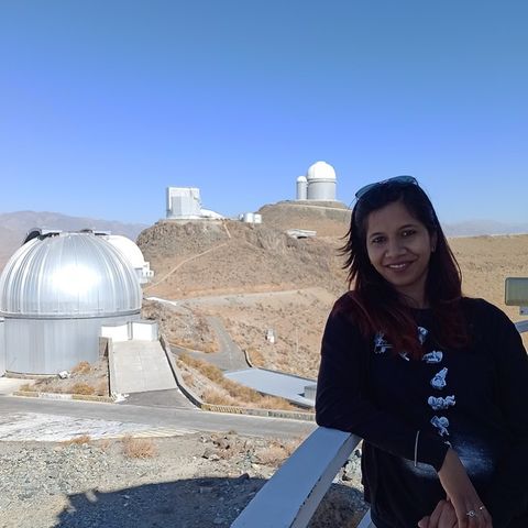 Aishwarya Girdhar at La Silla Observatory