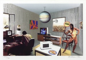 Just what is it that makes today's homes so different? 1992 Richard Hamilton 1922-2011 Presented by the British Broadcasting Corporation 1993 http://www.tate.org.uk/art/work/P11358
