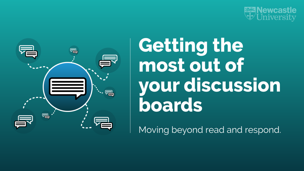 Webinar – Getting the Most out of Discussion Boards – FMS TEL