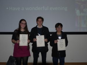 Mentors with their certificates