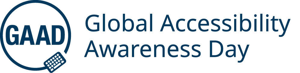 Global Awareness Accessibility Awareness Day logo