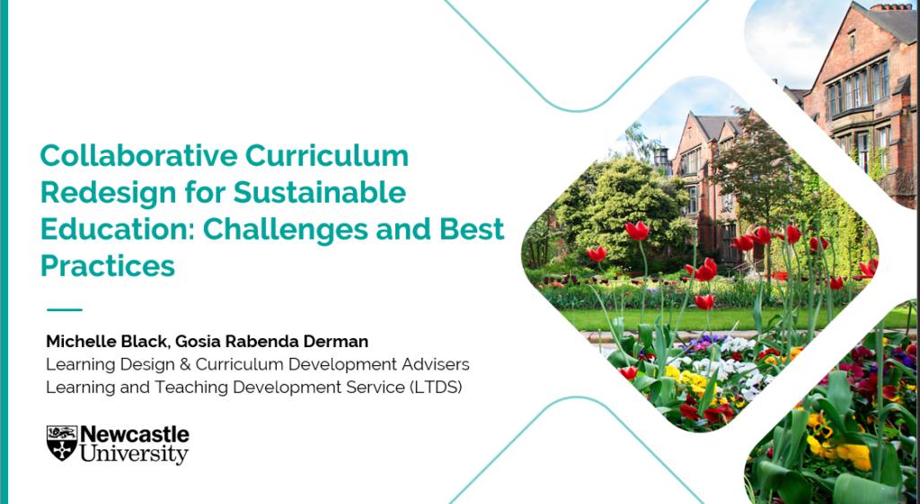 Collaborative Curriculum Redesign for Sustainable Education: Challenges ...