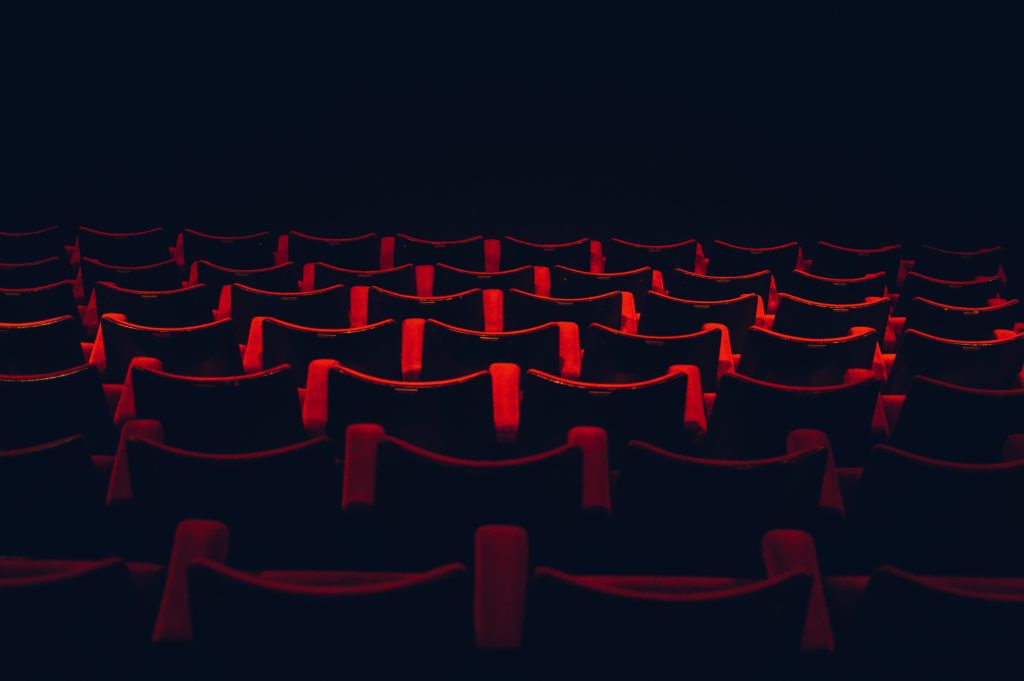 Chairs in a cinema