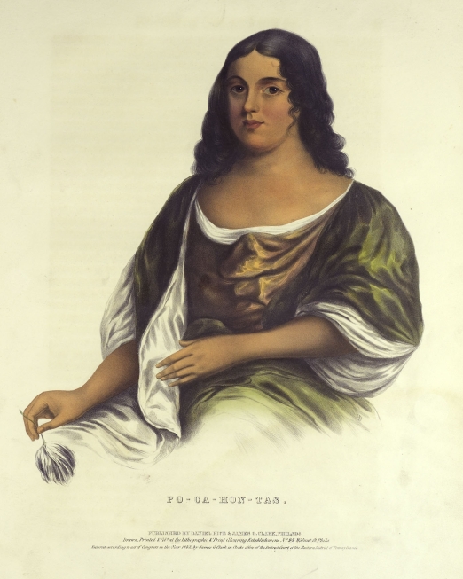 Illustration of 'Pocahontas'