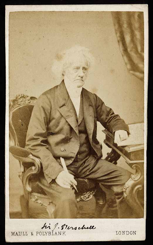 Photograph of Sir John Herschel 