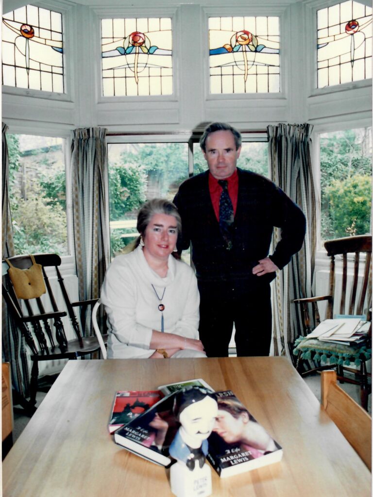 Photograph of Margaret and Peter Lewis