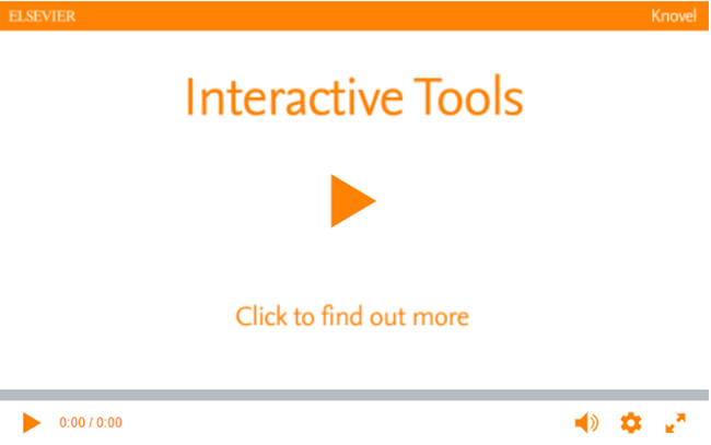 Hyperlinked image showing the Knovel 'interactive tools' video 