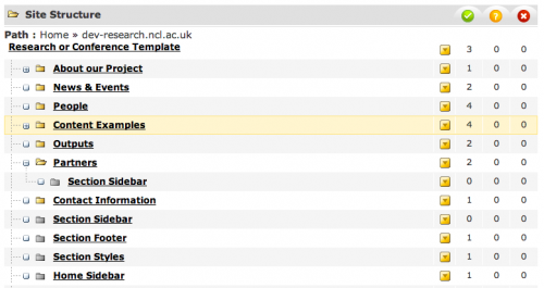 Section Tracker Sidebar Examples Section Sidebars, Banners and Footers | Research and Conference ...